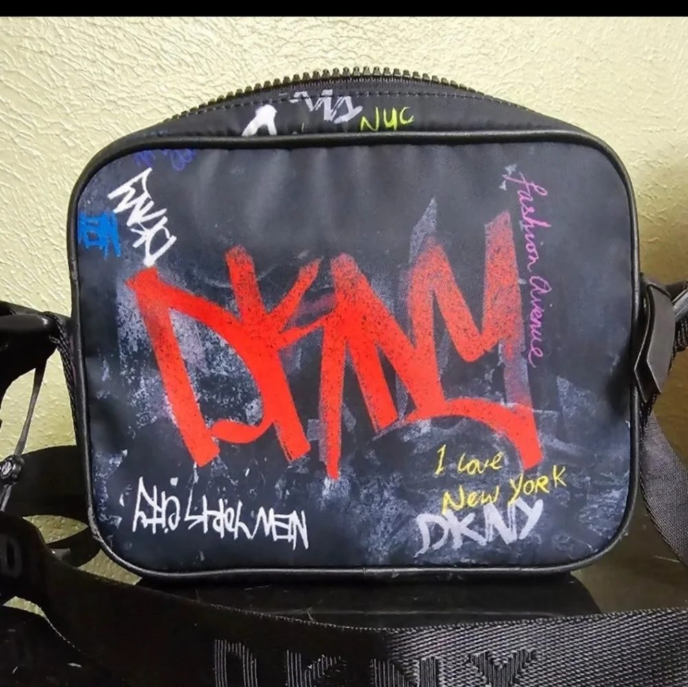 DKNY Graffiti Nylon Crossbody - Picture 2 of 8